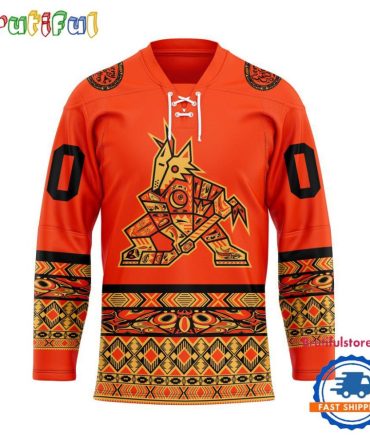 Nhl Arizona Coyotes National Day For Truth And Reconciliation Design Hockey Jersey, Sport Jersey Shirt