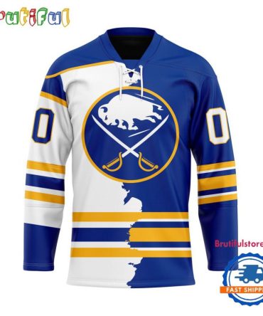 Nhl Buffalo Sabres Home Mix Away New Design Hockey Jersey