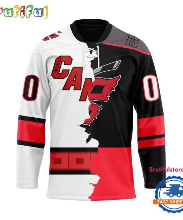 Nhl Carolina Hurricanes Home Mix Away New Design Hockey Jersey