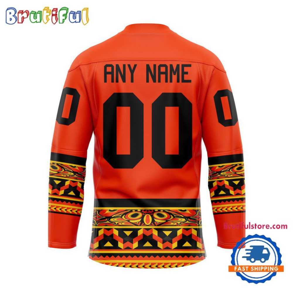 Nhl Carolina Hurricanes National Day For Truth And Reconciliation Design Hockey Jersey, Sport Jersey Shirt - Image 2