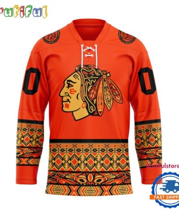 Nhl Chicago Blackhawks National Day For Truth And Reconciliation Design Hockey Jersey, Sport Jersey Shirt