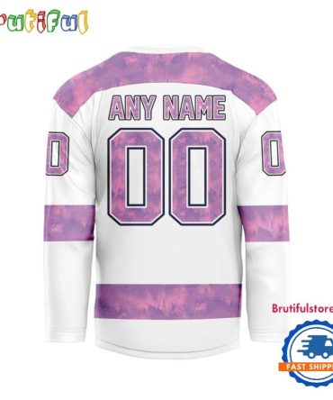 Nhl Chicago Blackhawks Personalized Hockey Fights Cancer Design Jersey