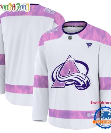 Nhl Colorado Avalanche 2024 Hockey Fights Cancer Practice Jersey Shirt
