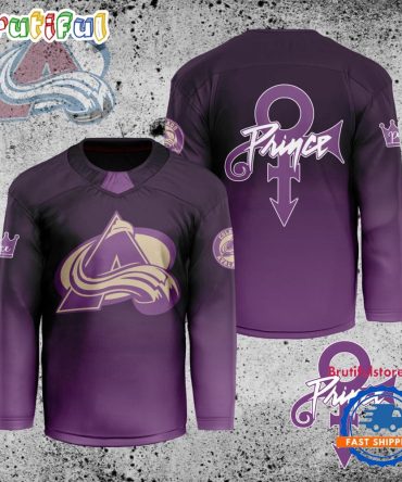 Nhl Colorado Avalanche Personalized Prince Night Hockey Jersey