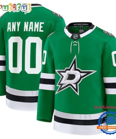 Nhl Dallas Stars Home Premium Custom Hockey Jersey