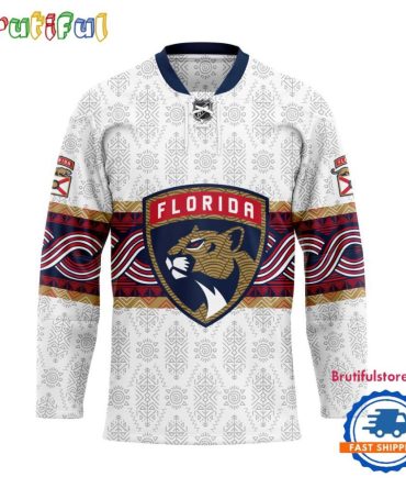 Nhl Florida Panthers Personalized Native American Hockey Jersey
