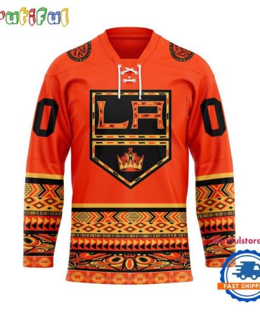 Nhl Los Angeles Kings National Day For Truth And Reconciliation Design Hockey Jersey, Sport Jersey Shirt