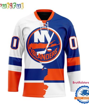 Nhl New York Islanders Home Mix Away New Design Hockey Jersey