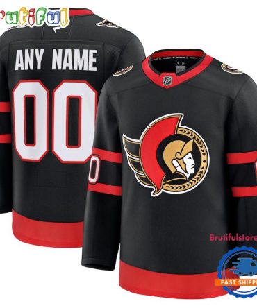 Nhl Ottawa Senators Home Premium Custom Hockey Jersey