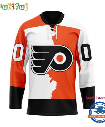 Nhl Philadelphia Flyers Home Mix Away New Design Hockey Jersey