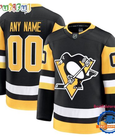 Nhl Pittsburgh Penguins Home Premium Custom Hockey Jersey