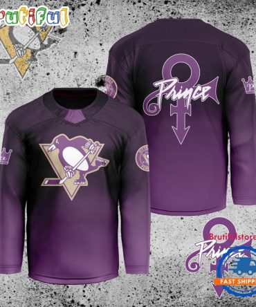 Nhl Pittsburgh Penguins Personalized Prince Night Hockey Jersey