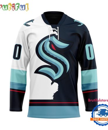 Nhl Seattle Kraken Home Mix Away New Design Hockey Jersey