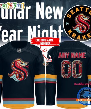 Nhl Seattle Kraken Lunar New Year Night Limited Edition Hockey Jersey