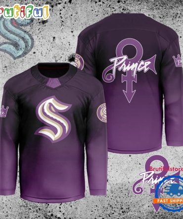 Nhl Seattle Kraken Personalized Prince Night Hockey Jersey