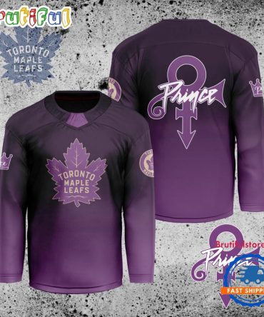 Nhl Toronto Maple Leafs Personalized Prince Night Hockey Jersey
