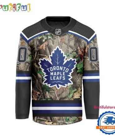 Nhl Toronto Maple Leafs Special Realtree Camo Hunting Hockey Jersey