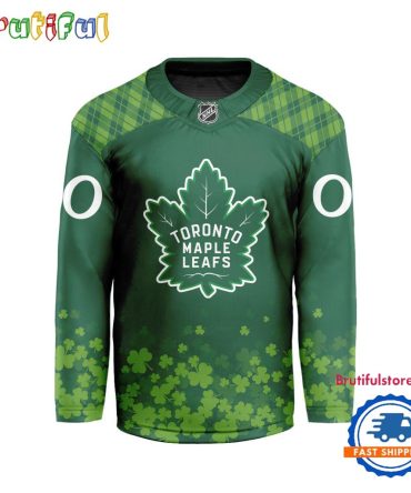 Nhl Toronto Maple Leafs St.Patrick'S Day New Design Hockey Jersey, Nhl Patricks Day Jersey