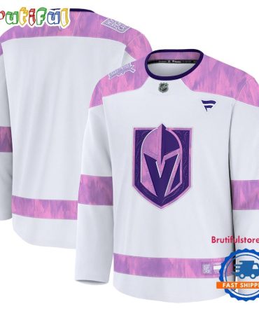 Nhl Vegas Golden Knights 2024 Hockey Fights Cancer Practice Jersey Shirt