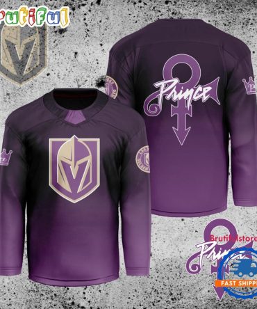 Nhl Vegas Golden Knights Personalized Prince Night Hockey Jersey
