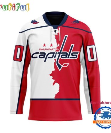 Nhl Washington Capitals Home Mix Away New Design Hockey Jersey
