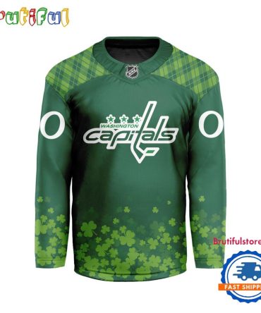 Nhl Washington Capitals St.Patrick'S Day New Design Hockey Jersey, Nhl Patricks Day Jersey