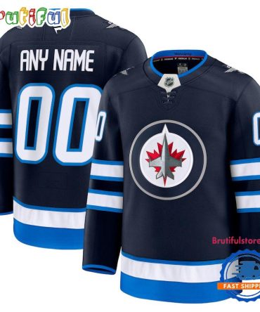 Nhl Winnipeg Jets Home Premium Custom Hockey Jersey