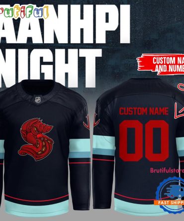 Seattle Kraken Asian American Native Hawaiian Pacific Islander Hockey Jersey