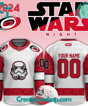 Carolina Hurricanes X Star Wars Night 2024 Hockey Jersey