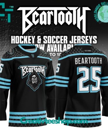 Beartooth 2025 Special Black Hockey Jersey