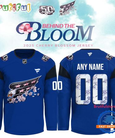 Washington Capitals 50Th Anniversary Cherry Blossom Hockey Jersey