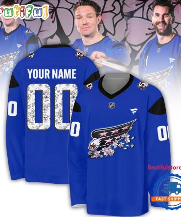 Washington Capitals Cherry Blossom Limited Edition 2025 Hockey Jersey