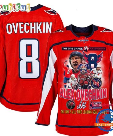 Washington Capitanls Alexander Ovechkin Nhl All Time Goals Scorer Hockey Jersey