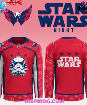Washington Capitals X Star Wars Night 2024 Hockey Jersey