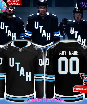 Utah Hockey Club 2024 Black Hockey Jersey
